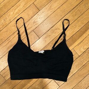 Hatch Black Bra The Essential Nursing And Pumping Bra